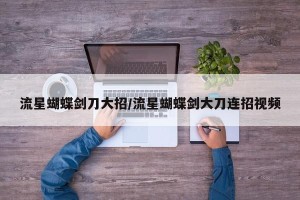 流星蝴蝶剑刀大招/流星蝴蝶剑大刀连招视频