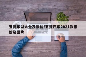 五菱车型大全及报价/五菱汽车2021款报价及图片
